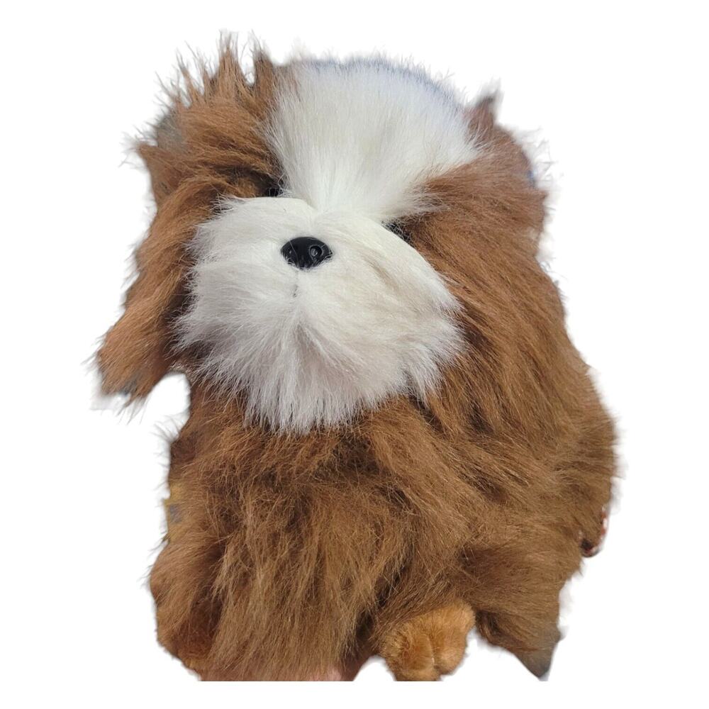 Russ Berrie Yorkshire Terrier BURT Puppy Dog Stuffed Plush Toy